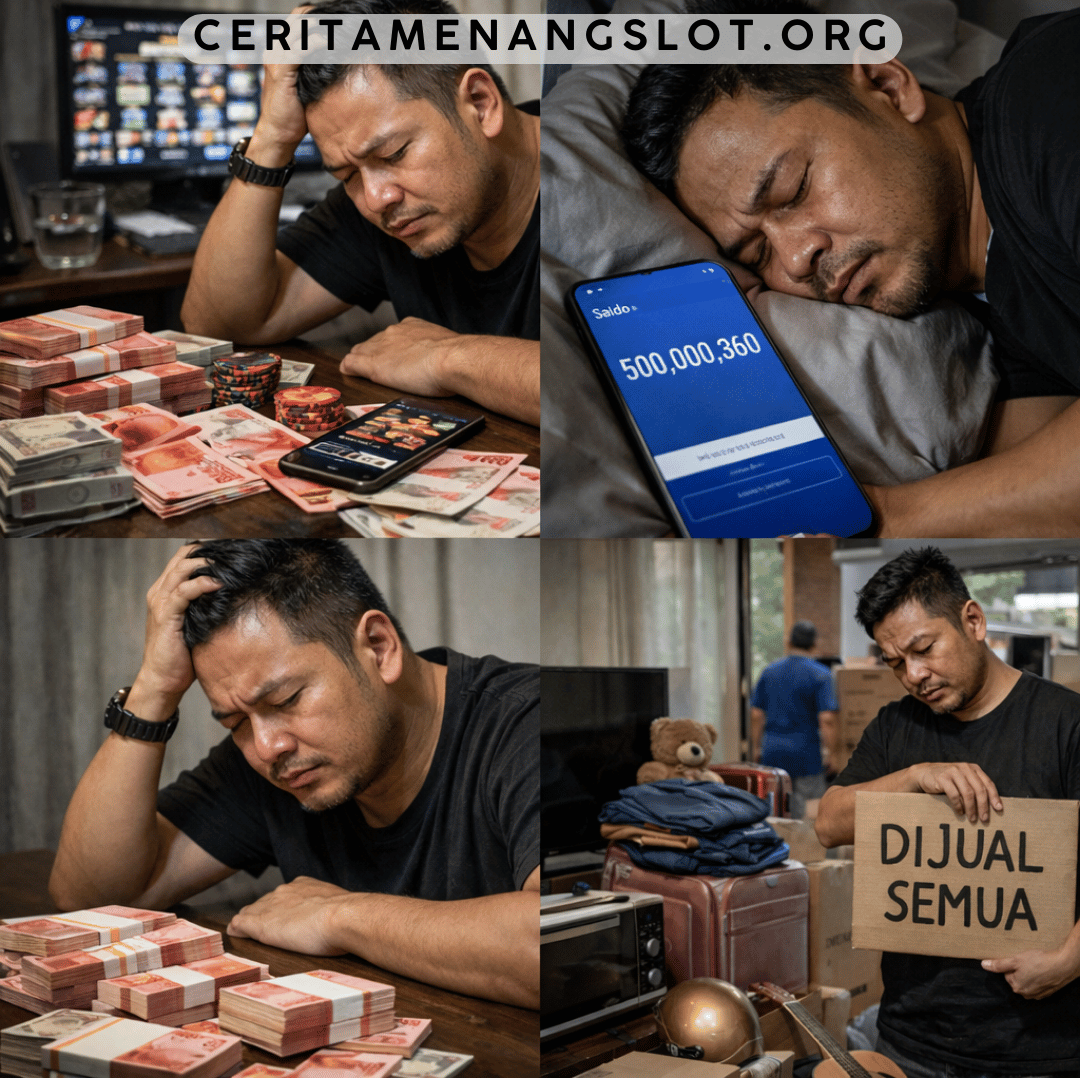 Cerita Kecanduan Judi Online: Menang Besar Berujung Hancur